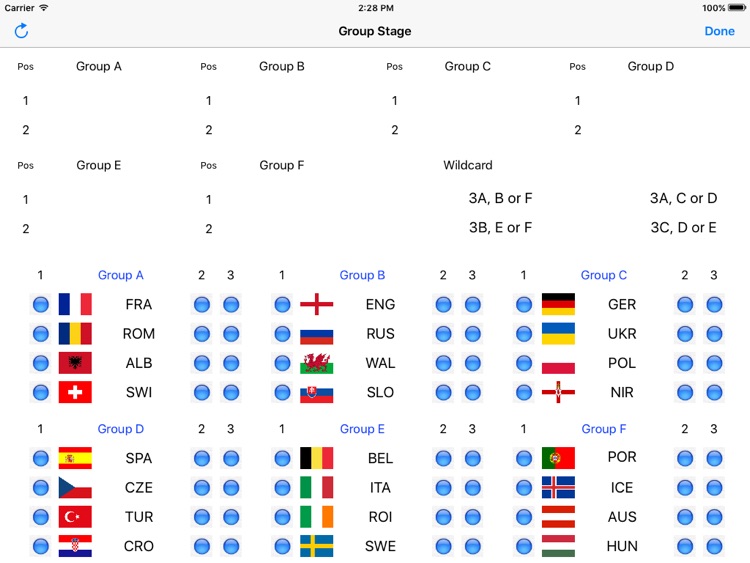 PREDICTION of UEFA EURO 2016 FRANCE screenshot-0