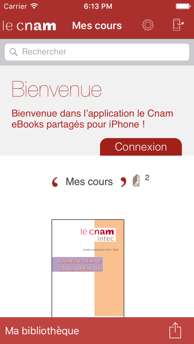le Cnam eBooks partagés