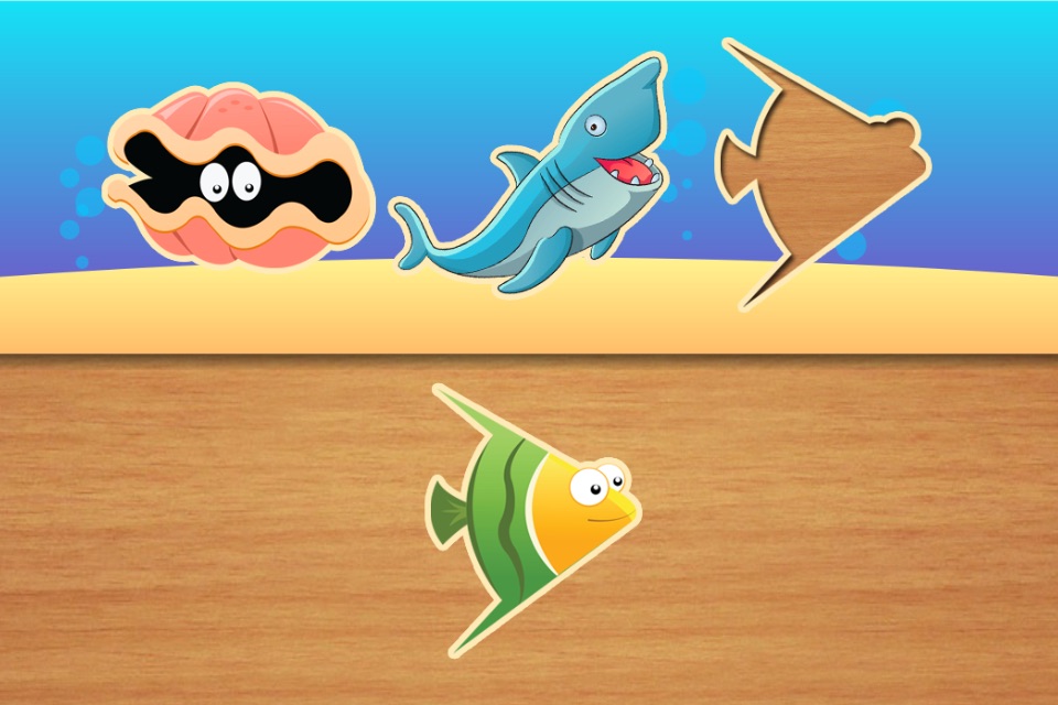 Underwater Adventures - learning puzzle for toddlers and preschoolers screenshot 4