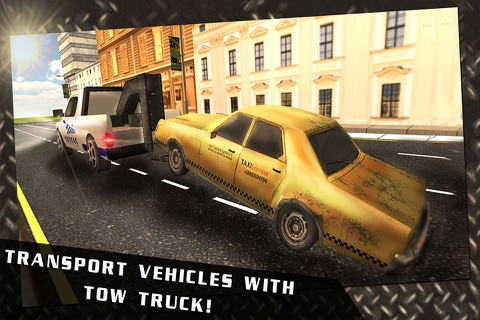 Car Accident Tow Truck 3D Driver Game screenshot 3