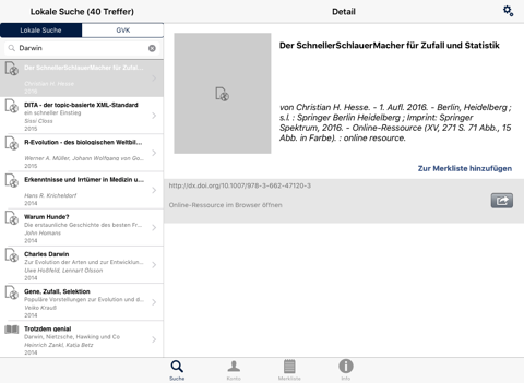Screenshot #4 pour BibApp HAWK