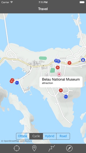 PALAU ISLANDS – GPS Travel Map Offline Navigator(圖2)-速報App