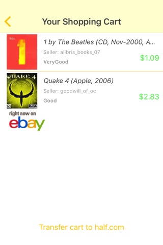 mitad Buyz for half.com - Your mobile shopping app screenshot 4