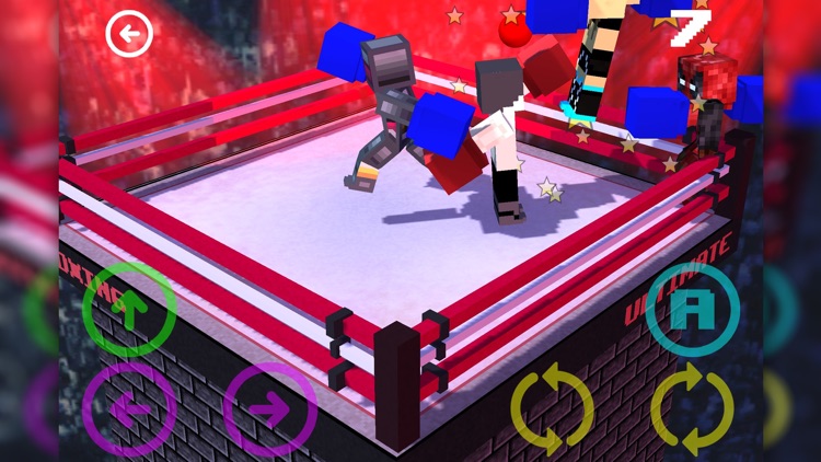 Blocky Boxing Match 3D - Endless Hunter Survival Craft Game (Free Edition)