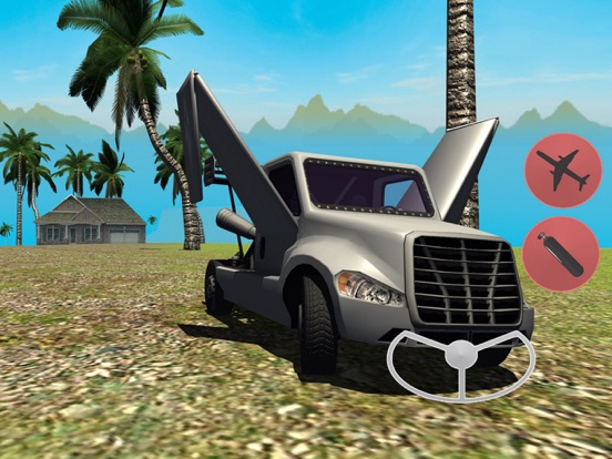 Flying Car Simulator : Jet Truck - Airplane Pilotのおすすめ画像3