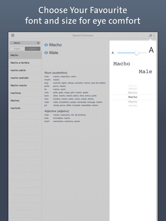 Screenshot #6 pour Spanish Dictionary | Offline Translation With Pronunciation