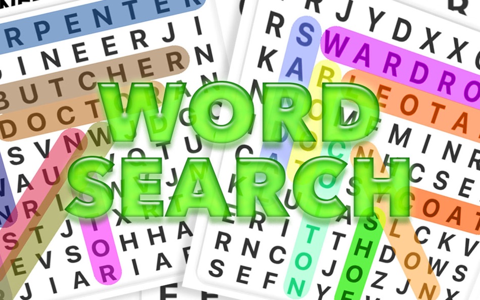 #1. Word Search in english - Find letters and create words with this fun puzzle game (macOS) 由: Edujoy Games S.L.