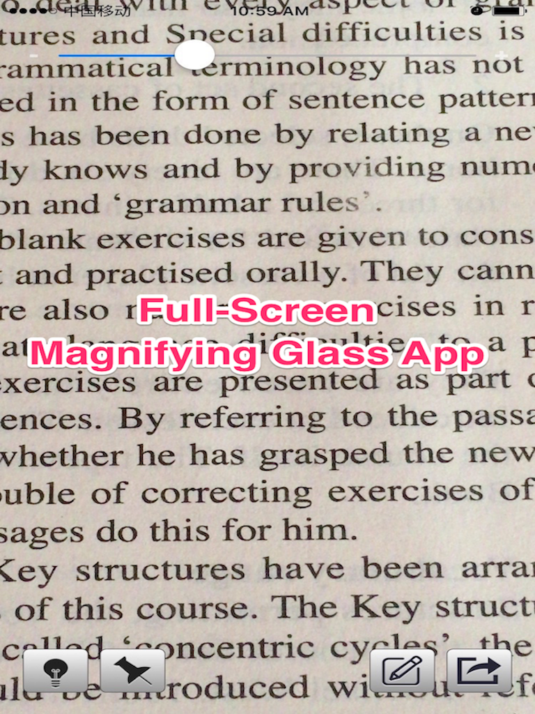 Magnifying Glass With Light - Make Text Larger & Easier To Read screenshot 3