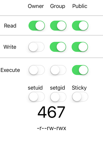 Chmod Calculator - náhled