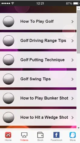 Game screenshot Golf Instruction - Improve Your Golf Tips & Videos apk