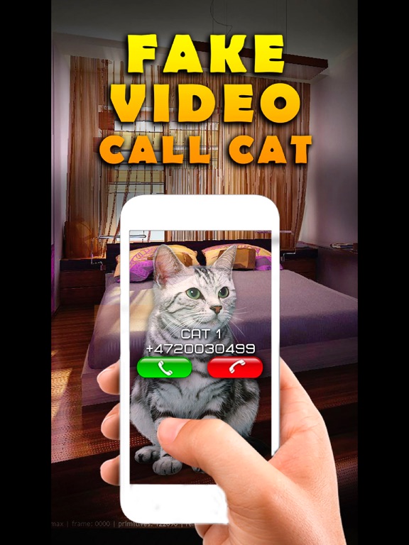 Screenshot #4 pour Fake Video Call Cat