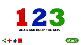 Game screenshot 123 Drag and Drop for preschool kids mod apk