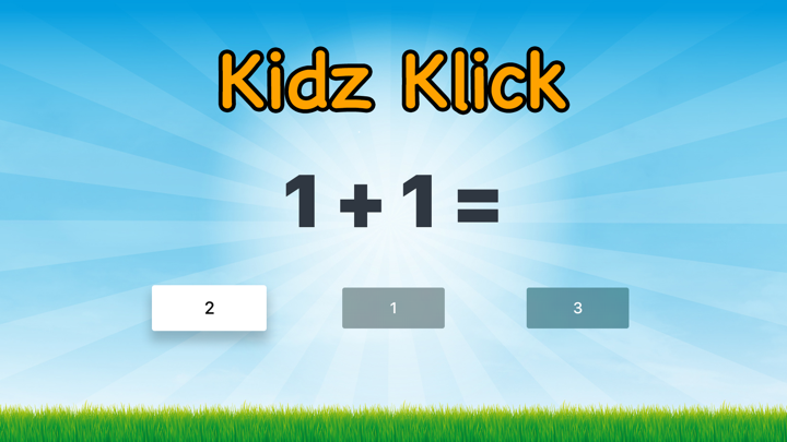 Screenshot #1 pour Kidz Klick: Math Edition