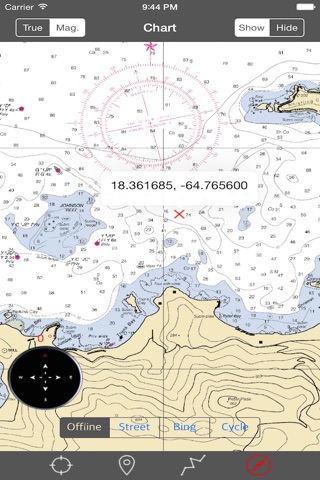 US Virgin Islands - Marine GPS screenshot 2