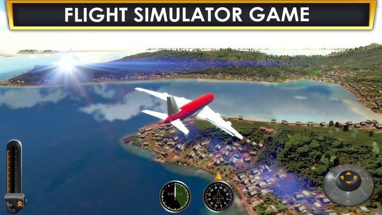 Plane Flying Parking Sim a Real Airplane Driving Test Run Simulator Racing Games