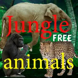 Jungle animals Free app icon
