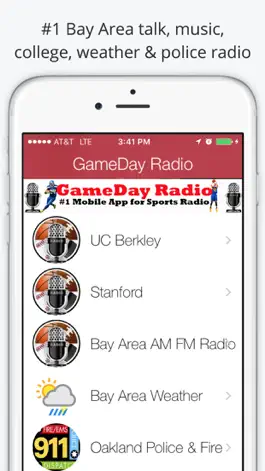 Game screenshot SF Bay Area GameDay Live Sports Radio – All Teams Edition hack