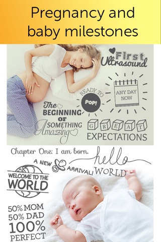 Baby Photo Editor DELUXE - Pregnancy & Baby Milestone pics screenshot 2