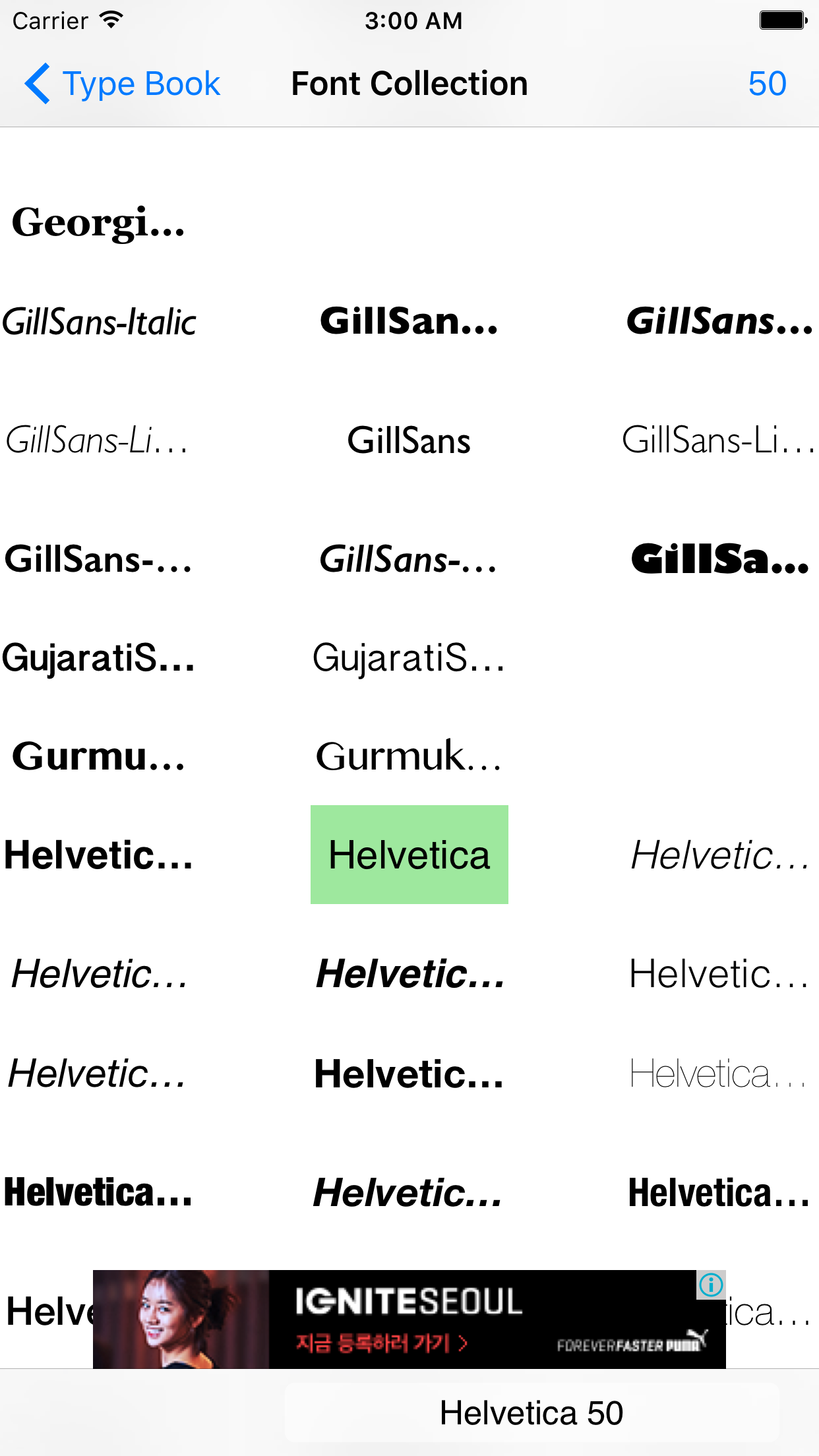 Type Book screenshot 2