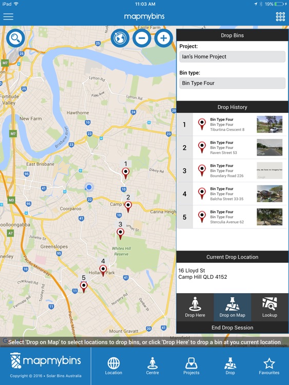 MapMyBins screenshot-3