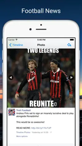 Game screenshot Troll Football - new point of view about the world of football, realtime comments: clubs, players, officials hack