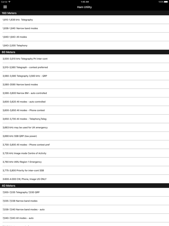 Screenshot #4 pour Ham Utility