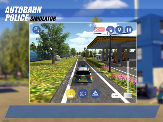 Autobahn Police Simulator iPad app afbeelding 3