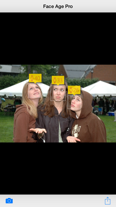 Screenshot #1 pour Face Age - Tells You How Old You Really Look