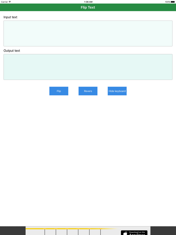 Flip Text 2016 iPad screenshot