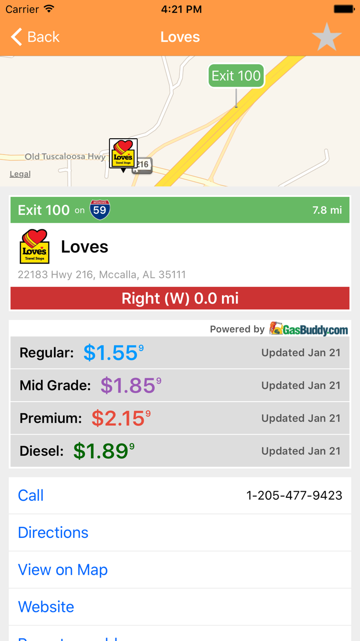 iExit Trucks: The Trucker's Highway Exit Guide Info on United States ...