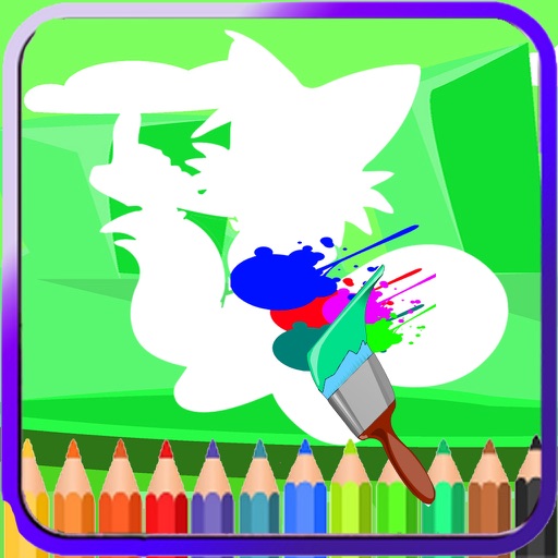 Colouring Book Hed Sonic Boom Edition iOS App