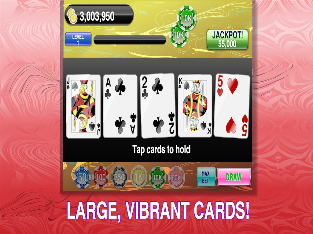 Acey Deucey Three of a Kind Video Poker FREE edition screenshot 8