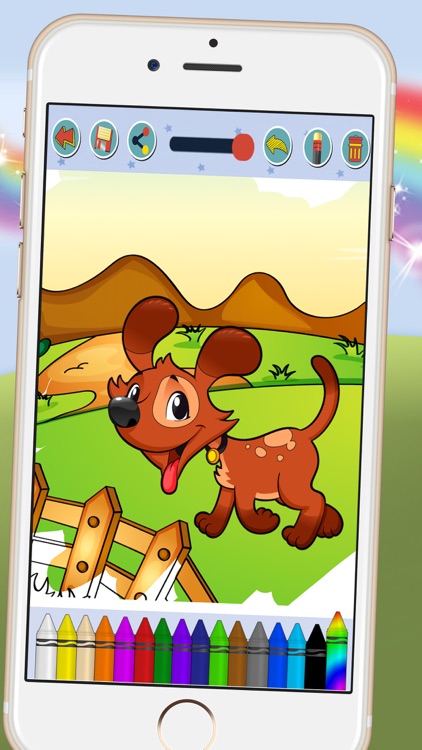 Paint animal - coloring book for kids screenshot-3