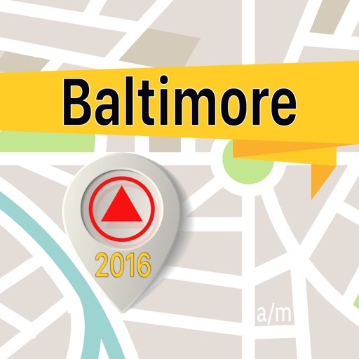 Baltimore Offline Map Navigator and Guide icon