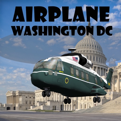 Airplane Washington DC icon