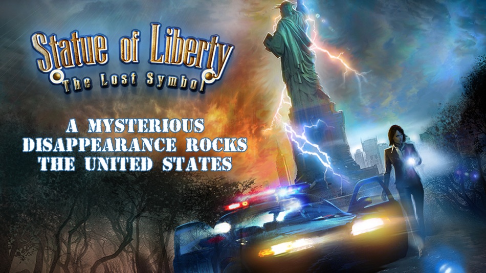#1. Statue of Liberty - The Lost Symbol - A hidden object Adventure (iOS) By: Microids