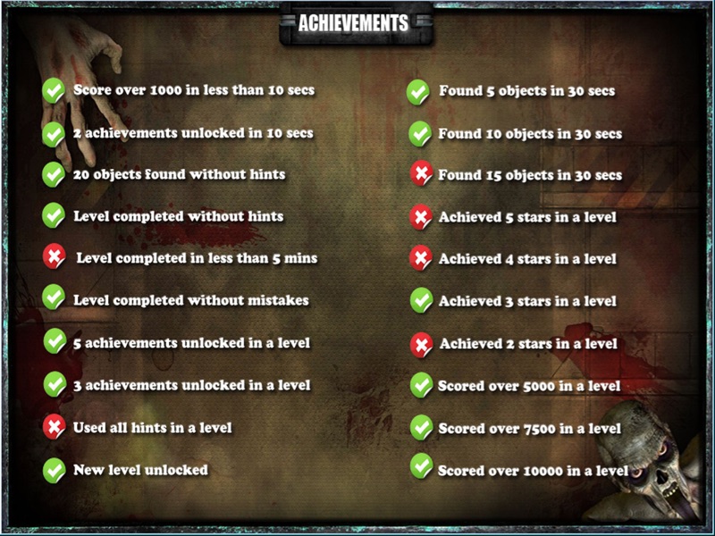 Evil Zombies Hidden Object screenshot 8