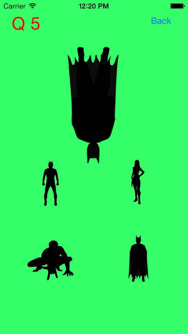 Screenshot #1 pour Same Shape? of Superheroes