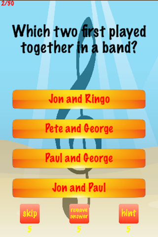 You Think You Know Me?  Beatles Edition Trivia screenshot 2