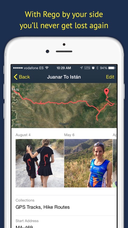 Rego — Manage your favorite places and routes screenshot-3