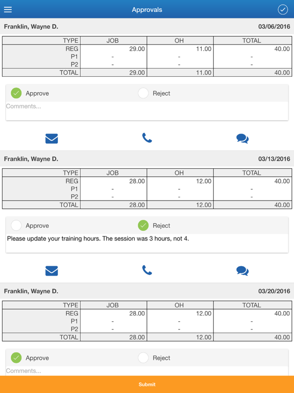 Screenshot #5 pour PENTA eTime