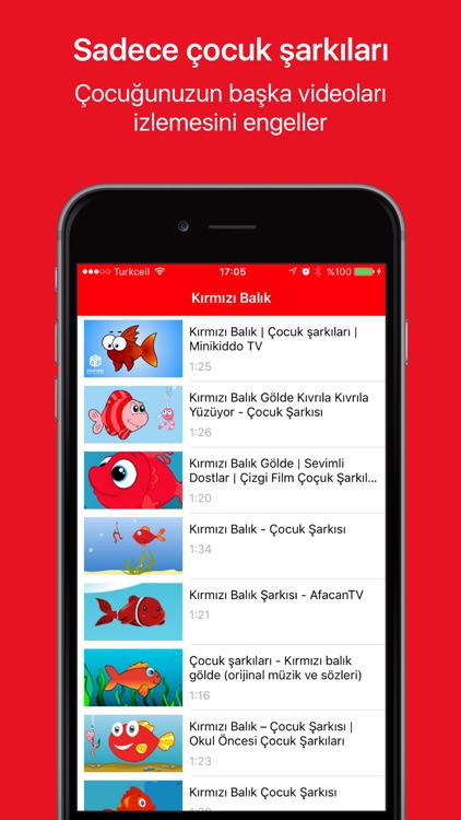 Kırmızı Balık Çocuk Şarkıları