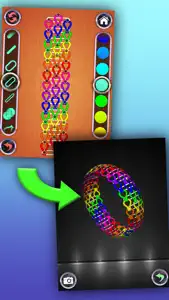 Rainbow Loom Designer screenshot #2 for iPhone