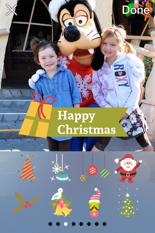 Now That's Christmas: Turn Your Photos Into Holiday Cards With 72 Stickers screenshot 2