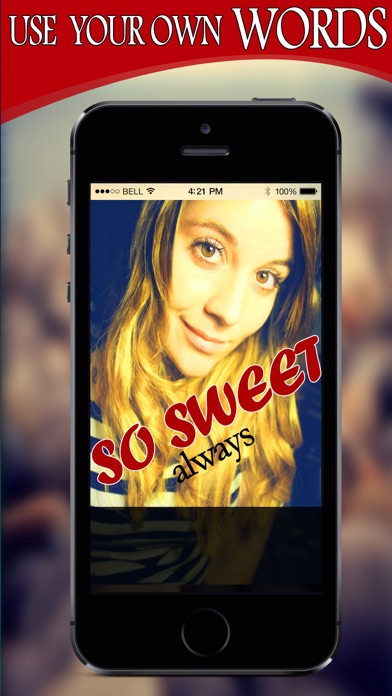 Screenshot #1 pour Text on Photo : Write Captions and Put Quotes on Pictures