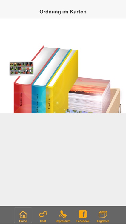 Ordnung im Karton - Erinnerungen, die man gerne zeigt!