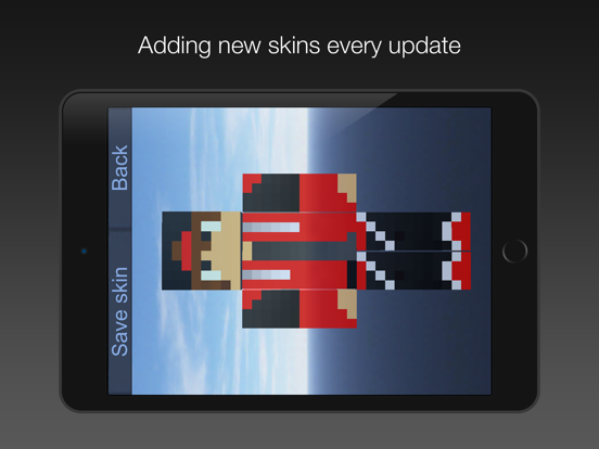 Boy Skins for Minecraft MC PE iPad screenshot