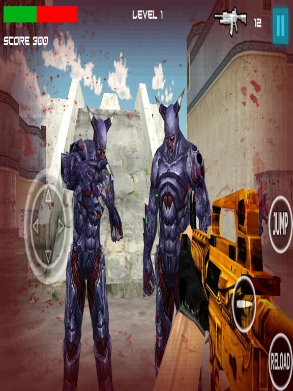Counter Shooter Zombie iPad screenshot