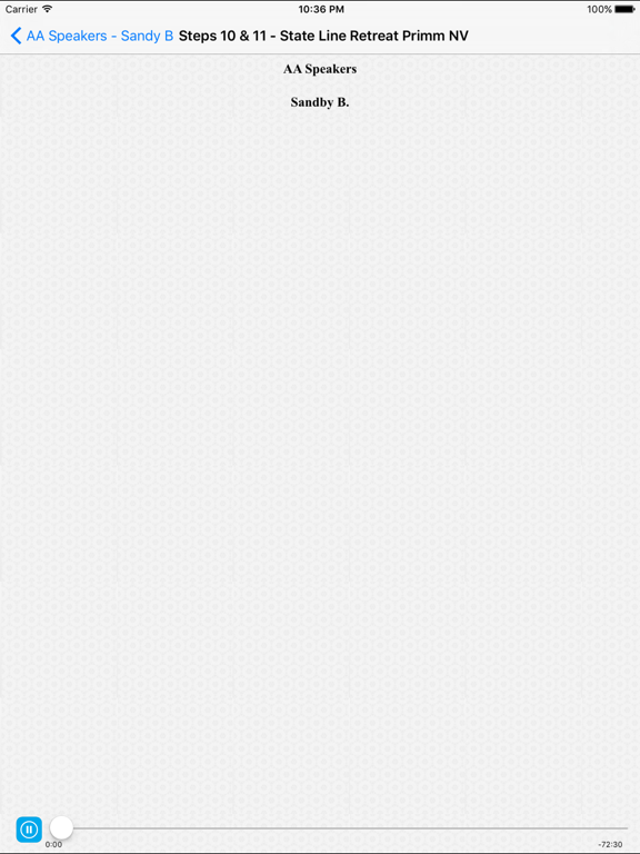 AA - Sandy B iPad screenshot 5 - Lifestyle app