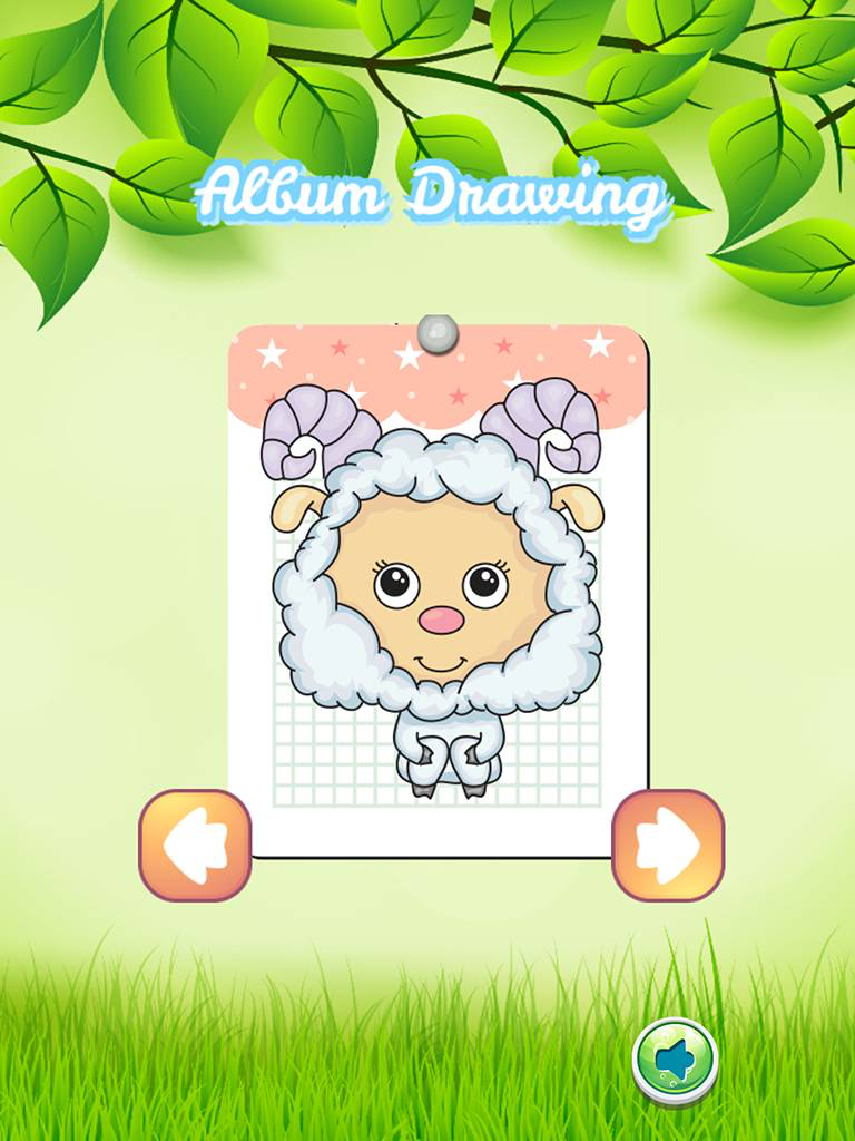 Farm Animals Drawing Coloring Book - Cute Caricature Art Ideas pages for kids screenshot 6